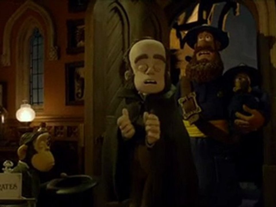 The Pirates! In an Adventure with Scientists - Manpanzee Clip - In Cinemas 28th March