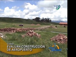 Cusco Tecnicos de OACI evaluaran construccion de aeropuerto en pampas de Ocoruro