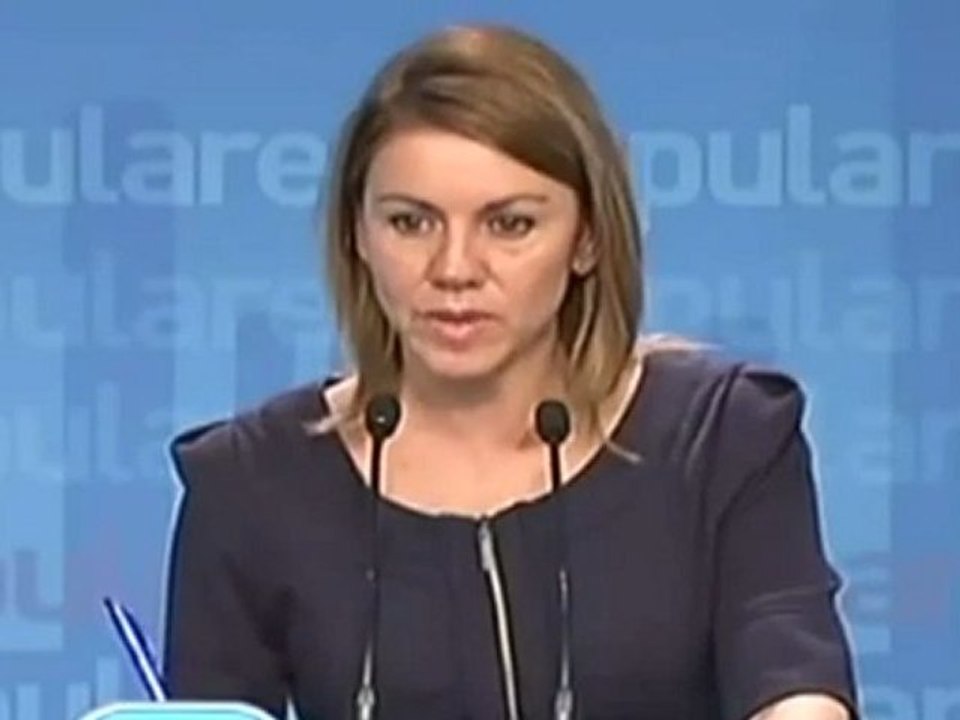 Cospedal dice que el Gobierno seguirá con sus reformas a pesar de los resultados