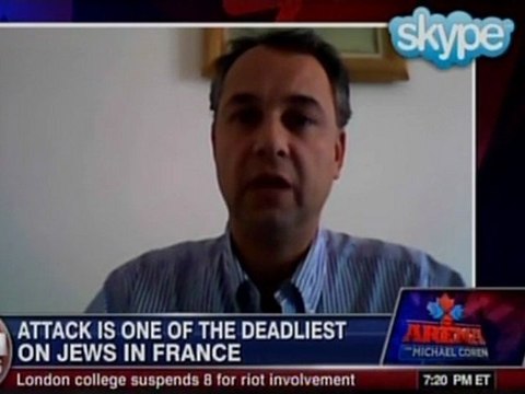 Massacre de Toulouse - 20 mars 2012 - Michael Coren et Philippe Karsenty - Première émission -