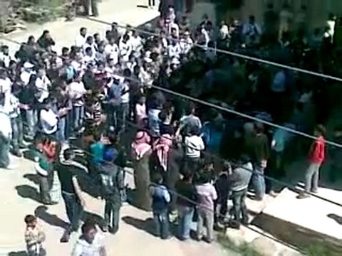 فري برس درعا المليحة الغربية الاحد جمعة جاينك يا شام25 3 2012