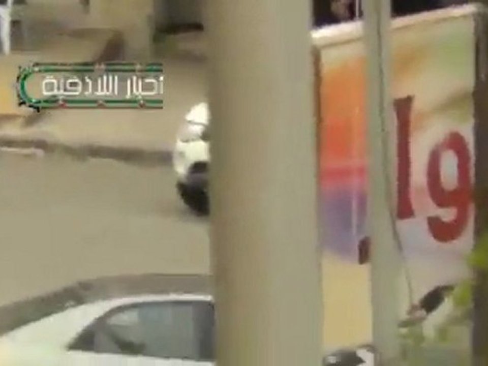 فري برس اللاذقية الصليبة انتشار الامن عند بناية البطة 25 3 2012