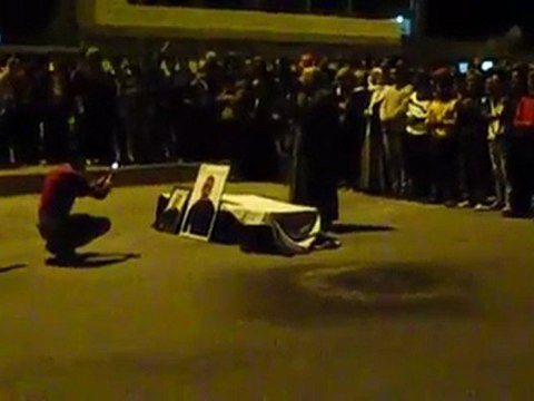 فري برس الحسكة تشيع الشهيد اكرم عمر شندي 24 اذار 2012 ج3