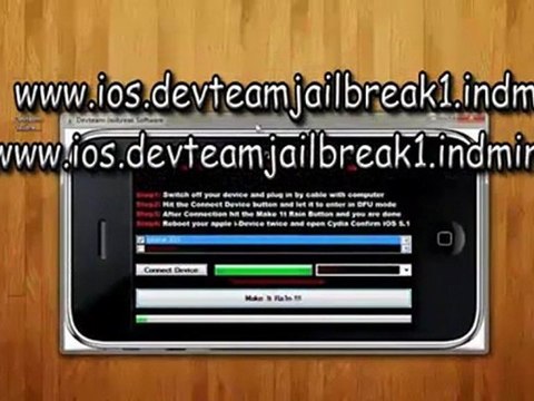 How to Jailbreak 5.1 iPhone 4/3Gs iPod Touch 4G/3G & iPad - Redsn0w 0.9.10b6 & 5.0.1 4S/iPad 2
