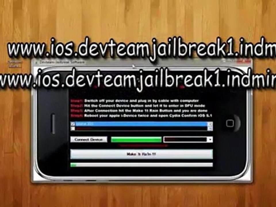 How to Jailbreak 5.1 iPhone 4/3Gs iPod Touch 4G/3G & iPad - Redsn0w 0.9.10b6 & 5.0.1 4S/iPad 2