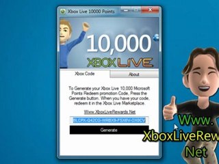 How to Get Free Xbox Live 10,000 Microsoft Points Free - Tutorial