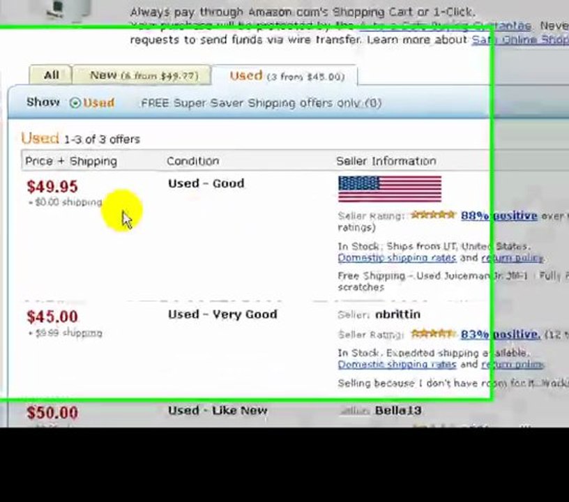 Juiceman Jr. Vegetable Juicer - Juicer Machines - Electric