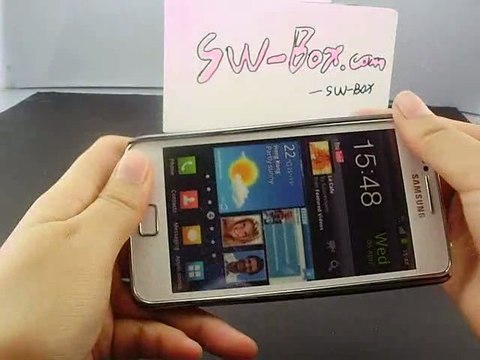 Leather Coated Samsung S2 i9100 S II Hard Shell Cases