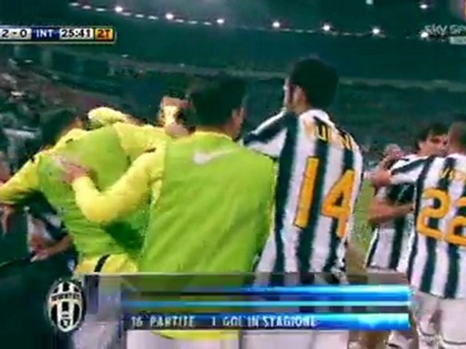 Seria A JUVENTUS vs Internazionale Second Half 25-3-2012