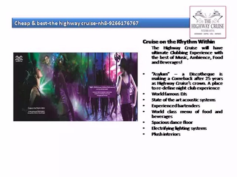 Cheap & best-the highway cruise-nh8-9266176767