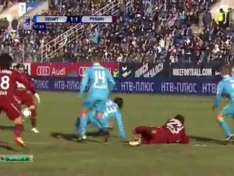 РФПЛ 2011/12. 36 тур. Зенит - Рубин 1-1 (1-1 Вальдес)