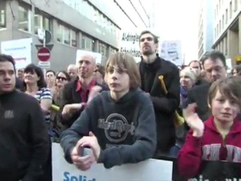 2012-03-22 - OGBL - Manifestation du Personnel enseignant et éducatif - Luxembourg-ville