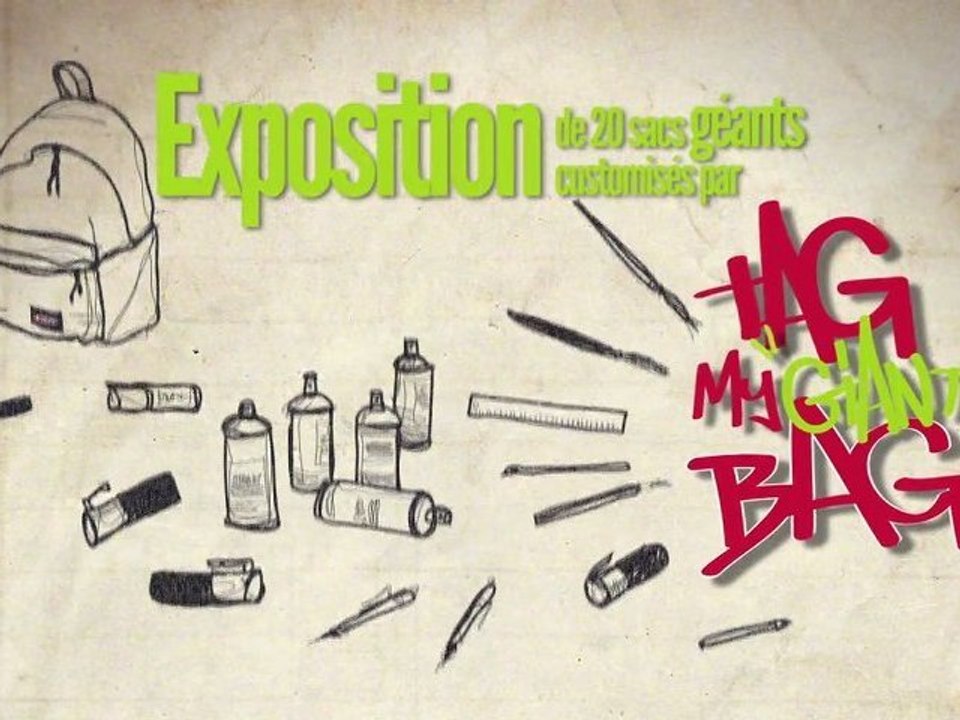 Exposition Eastpak Tag My Giant Bag #01