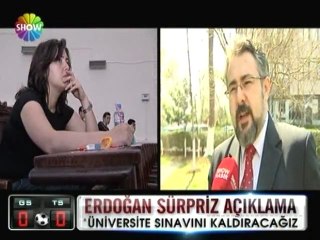 Başbakan Erdoğan üniversite sınavını kaldıracaklarını söyledi - 25 mart 2012