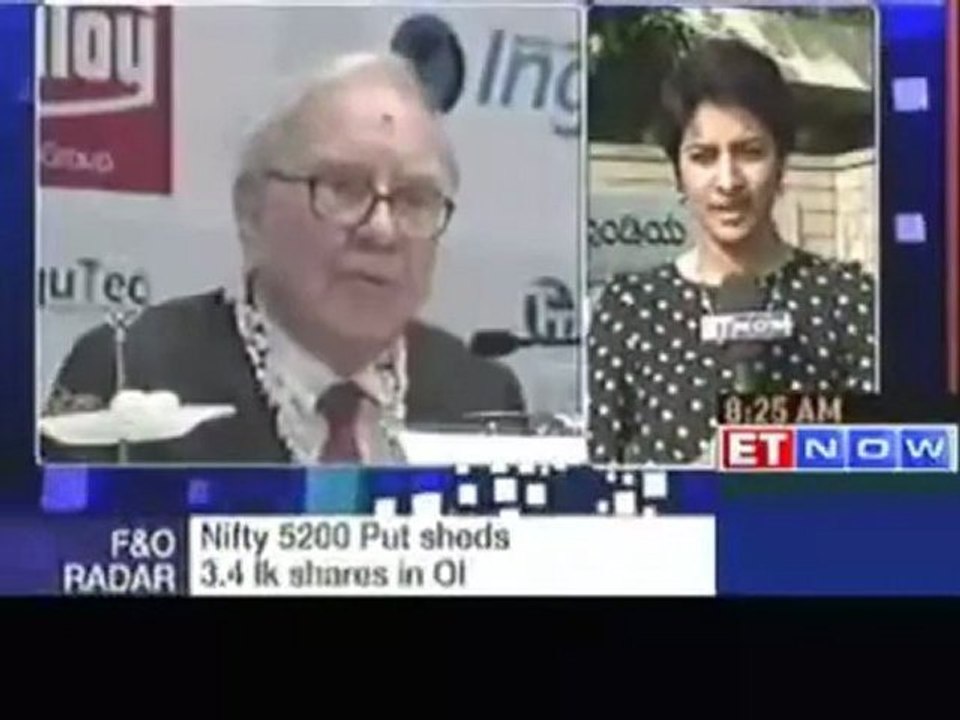 Warren Buffett's India visit - Day 2
