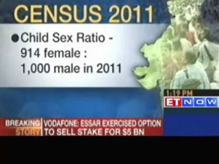 Child sex ratio worst since Independence - Census 2011