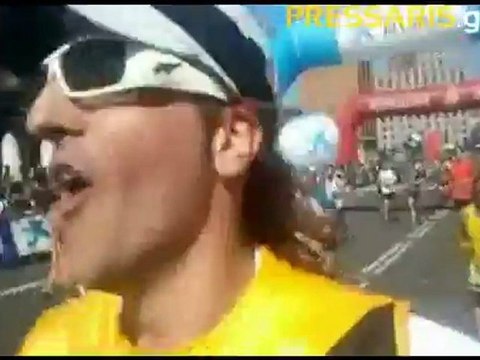 Ο Νίκος εύχεται χρόνια πολλά στον Άρη