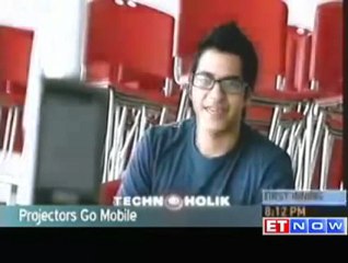 Hands on G Five The projector's go mobile