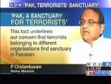 On Osama Bin Laden death - Pakistan terrorists sanctuary - P Chidambaram