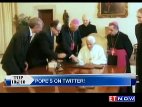 Tweeting from Vatican - Pope is on Twitter