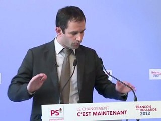 Point presse de Benoît Hamon : Interpellation de Patrice de Maistre