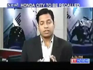 Honda to recall over 72,000 City sedans in India