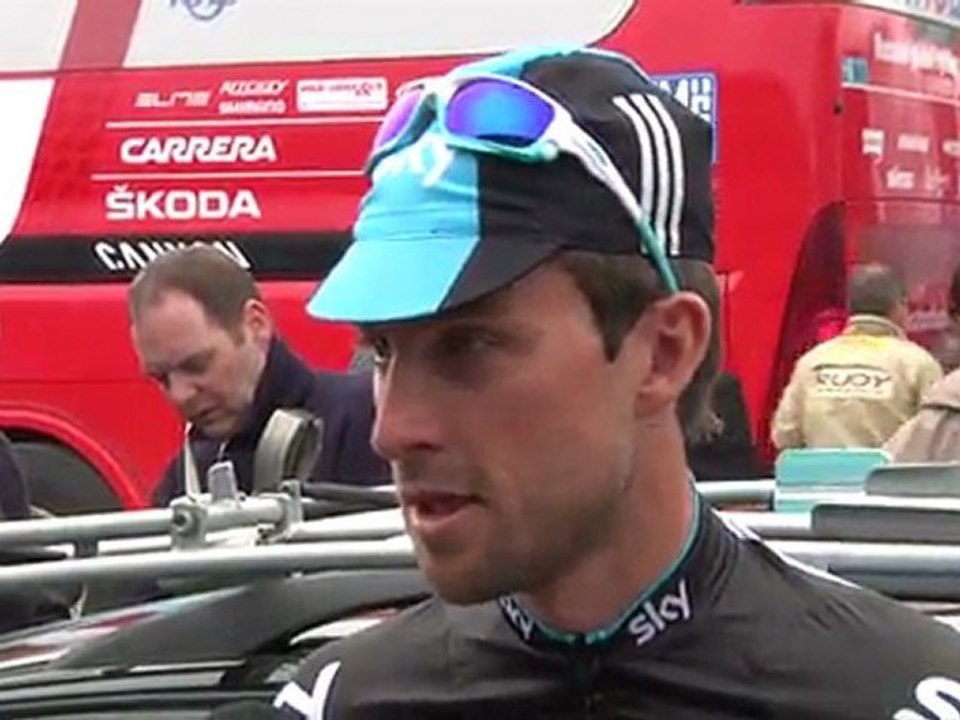 Bernhard Eisel ahead of Gent-Wevelgem