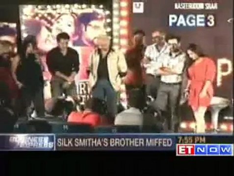 Silk Smithas brother miffed over The Dirty Picture