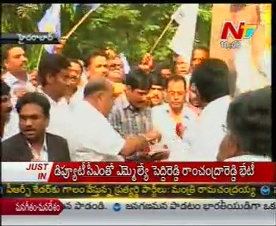 Nagam Warns CM Kiran Before Media