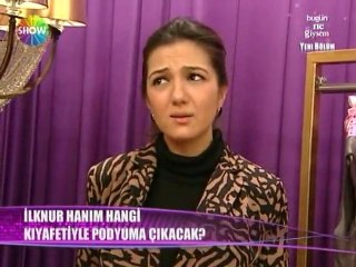 Bugün ne giysem - İlknur Tümerdem hazırlık aşaması