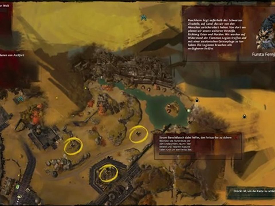 Guild Wars 2 - Die Karte