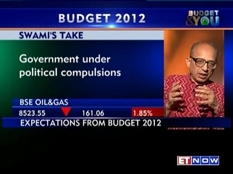 Swaminathan Aiyar to ETNOW - Expectation from Budget 2012