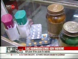 İlaç Hammaddesinde KDV İndirimi