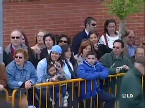 Gran expectación a las puertas de la Clínica Ruber