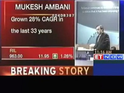 Reliance to be debt free in FY12 - Mukesh Ambani in RIL AGM