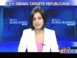 US President Barack Obama targets Republican