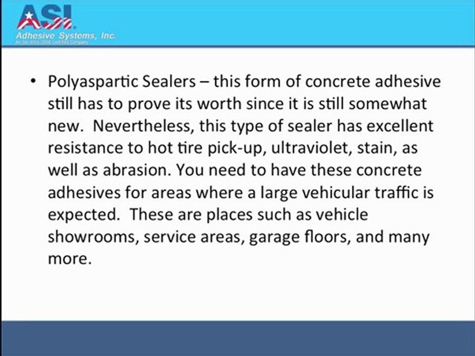 Epoxy Adhesive For Concrete: Why Picking The Concrete Adhesive Is Just As Important