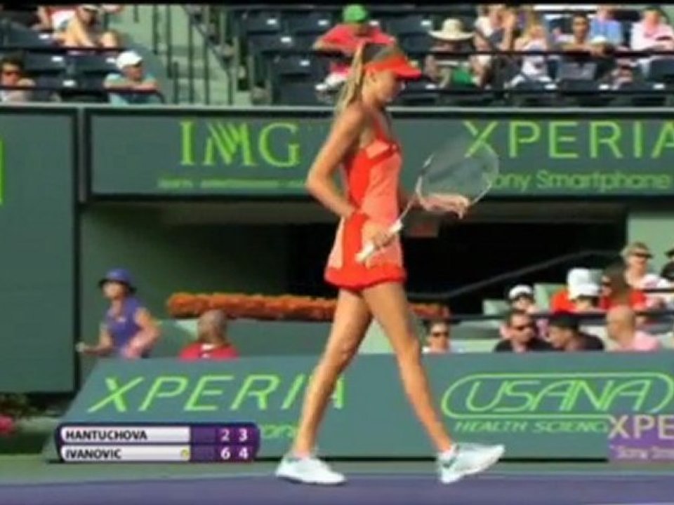 Miami - Ivanovic wirft Hantuchova raus