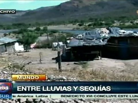 Cambio climático provoca inundaciones y sequías (informe)