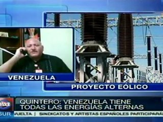 Venezuela impulsa la generación de energía eólica