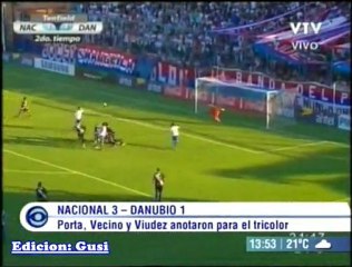 Nacional 3 - Danubio 1