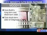 Moody's trims credit ratings of three large banks