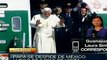 Con música de mariachis despidieron al papa en México