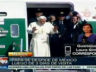 Con música de mariachis despidieron al papa en México