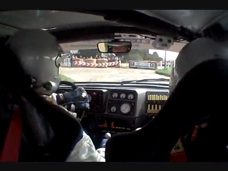 Embarquée rallye de Lillebonne es6 Thierry Bannier