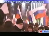Russian govt cracks down on anti Putin protesters