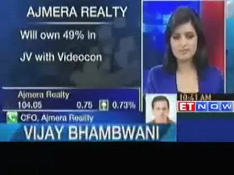 Ajmera Realty enters into JV with Videocon for Ajmera Bio