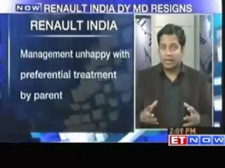 Renault India's Deputy MD Sudhir Rao resigns