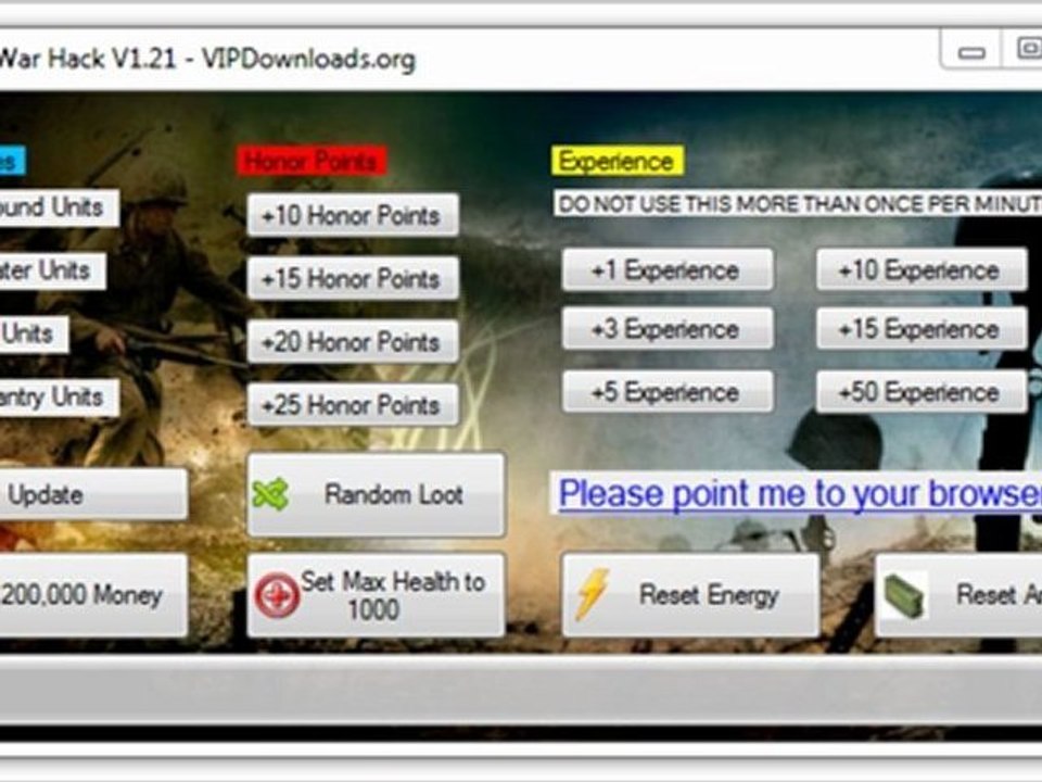 World War Cheat