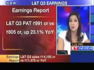 Larsen & Toubro Q3 net up 18% beats estimates